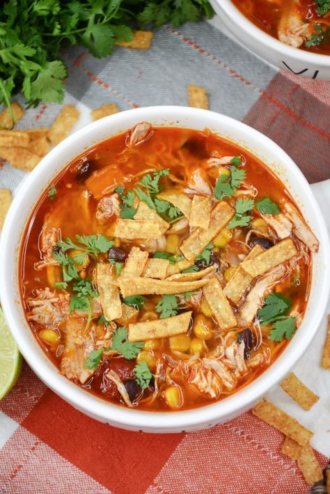 Sante Fe Chicken Soup Santa Fe Chicken Chili, Santa Fe Chicken Soup Recipes, Chicken Santa Fe Soup, Sante Fe Chicken Soup, Santa Fe Soup Recipe, Sante Fe Soup Recipes, Sante Fe Soup, Santa Fe Chicken Soup, Filling Soups