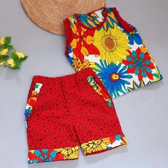 Kids Wear Girls Fashion, Ankara For Kids, Baby African Clothes, African Kids Clothes, Ankara Styles For Kids, Kids Dress Collection, African Dresses For Kids