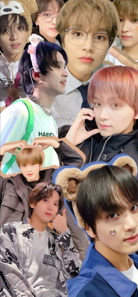 Wallpaper Wa, Team Wallpaper, Bubbles Wallpaper, Nct Haechan, Jeno Jaemin, Pop Photos, Homescreen Iphone, Cute Simple Wallpapers, Simple Wallpapers