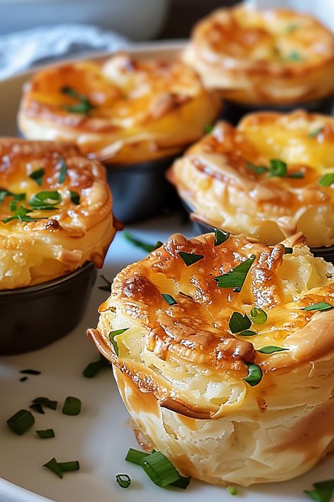 Easy Cheesy Mashed Potato Puffs: Fluffy, cheesy, and perfect for any occasion! Made with mashed potatoes, Monterey Jack cheese, and fresh chives. Gluten Free Mashed Potatoes, Mashed Potato Puffs Recipe, Mashed Potato Puffs, Family Dinner Night, Cheese Mashed Potatoes, Potato Puffs, Fluffy Mashed Potatoes, Cheesy Mashed Potatoes, Puff Recipe