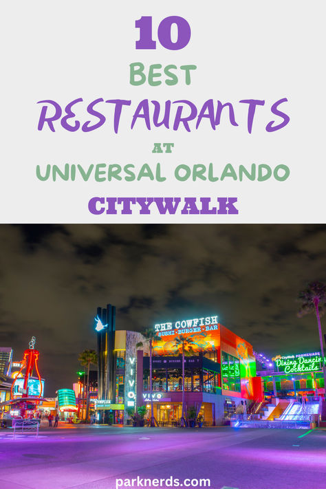 10 Best Restaurants At Universal Orlando CityWalk (Updated 2023) Universal City Walk Orlando, Universal City Walk, Universal Studios Orlando Trip, Orlando Florida Vacation, Pops Restaurant, Restaurants In Orlando, Orlando Restaurants, Classic Burger, Top 10 Restaurants