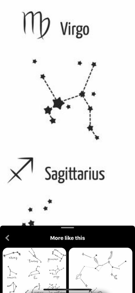 Astrology Tattoo Sagittarius, Sagittarius Tattoo Constellation Stars, Saggitarius Tattoo Stars, Sagittarius Star Tattoo Zodiac Constellations, Sagittarius Glyph Tattoo, Virgo And Sagittarius, Sagittarius Tattoo, Flash Tattoo Designs, Image Search