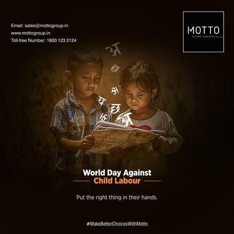 World Ngo Day Creative Ads, Anti Child Labour Day Creative Ads, World Day Against Child Labour Creative, Child Labour Day Creative Ads, Childrens Day Poster Creative, Children's Day Creative Ads, Donation Poster, World Day Against Child Labour, Children's Day Poster