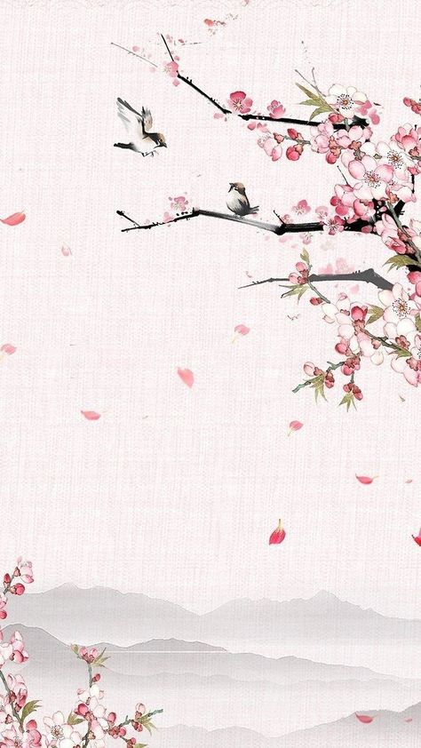 Cherry Blossom Wallpaper Iphone, Diary Ideas Creative, Painting Ideas Wall, Art Diary Aesthetic, Art Diary Ideas, Chinese New Year Wallpaper, Sakura Wallpaper, Diary Aesthetic, Asian Wallpaper