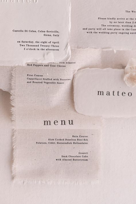 Minimalist Menu Design, Wabi Sabi Wedding, Wedding Letterpress, Letterpress Invitation Suite, Wedding Minimal, Art Invitations, Minimal Wedding Invitation, Paper Invitation, Menu Boards