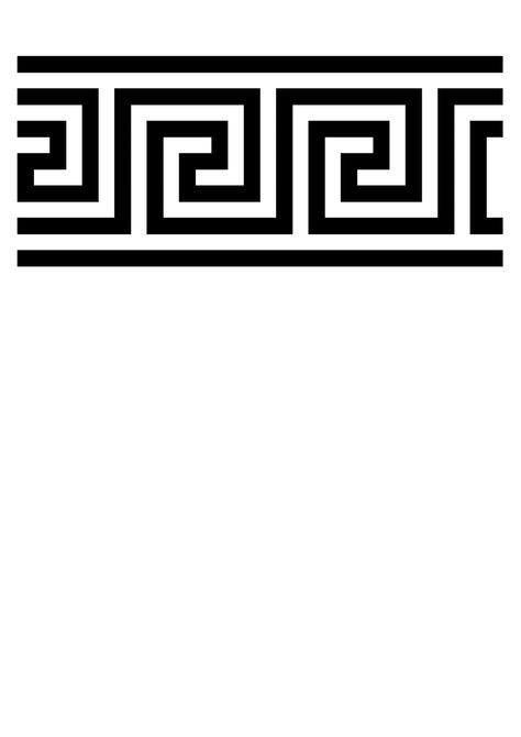 South African Design, Greek Pattern, Greek Design, Geometric Design Art, Black And White Art Drawing, Door Glass Design, Tshirt Printing Design, Png Hd, Greek Key Pattern