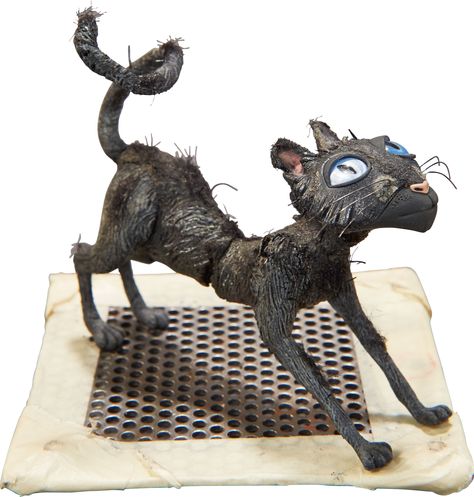 Coraline The Cat Original Animation Puppet (LAIKA, 2009).... | Lot #94012 | Heritage Auctions Coraline Decorations Halloween, Animation Puppet, Coraline Button Eyes, Coraline Cat, Coraline Movie, Coraline Jones, Animal Projects, Clay Art Projects, Art Style Inspiration