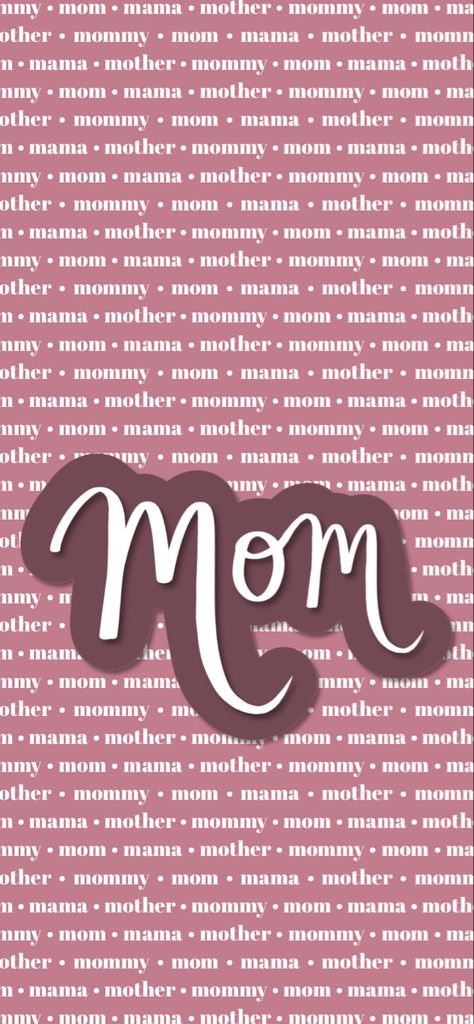 Mama Phone Wallpaper, Mom Wallpaper Iphone, Mama Wallpaper Iphone, Mama Wallpaper, Mom Wallpaper, Pinterest Mom, Mom Inspo, Series Wallpaper, Infant Room