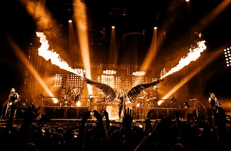 Rammstein live during Feuer Frei! Til Lindemann, Single Era, Metal Music Bands, Musica Disco, Viking Metal, Fire Image, Laptop Backgrounds, Till Lindemann, Musica Rock