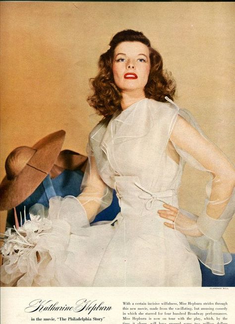 Kathryn Hepburn, Philadelphia Story, The Philadelphia Story, Katherine Hepburn, Hedy Lamarr, I Love Cinema, Hepburn Style, Pink Pearls, Katharine Hepburn