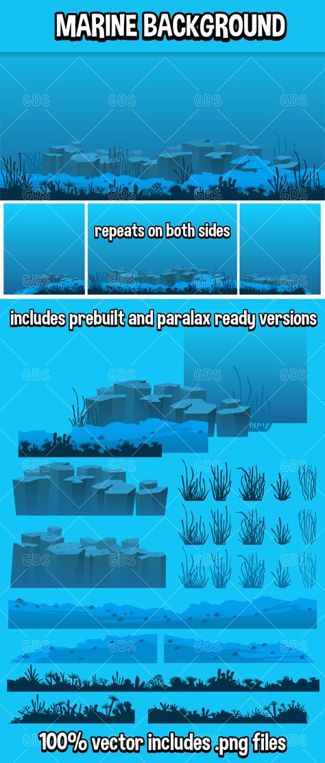 Underwater background Underwater Background, Fantasy Map Making, Ocean Underwater, Pixel Art Design, Fishing Game, Game Background, Fantasy Map, Aquatic Plants, 2d Art