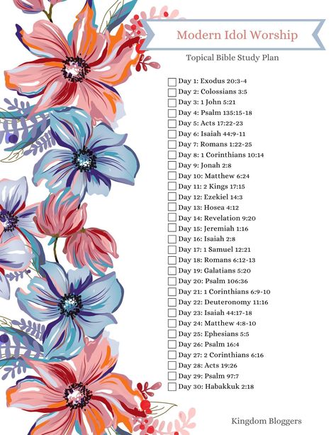 Navigate the subtle terrains of modern idol worship with our Bible reading plan designed to enlighten and challenge. Discover what the Bible says about idolatry in today's context, identifying contemporary idols and learning how to prioritize God in a world full of distractions. June Bible Reading Plan, Prioritize God, Topical Bible Study, Bible Study Plan, Verse Study, Free Bible Printables, Idol Worship, Scripture Writing Plans, Verse Mapping