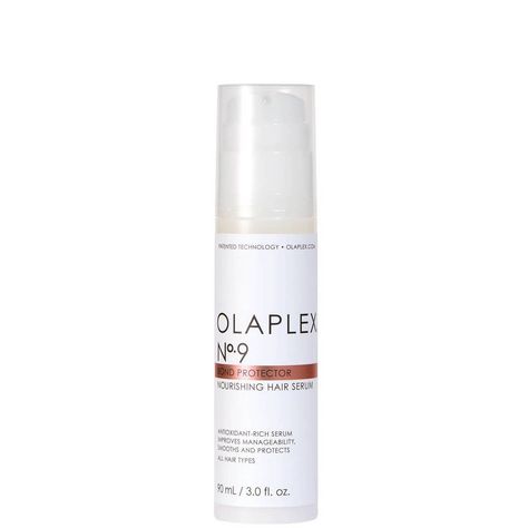 I Tried the Olaplex No.9 Serum–Here Is My Review | Who What Wear Olaplex Products, Best Hair Serum, Heat Styling, Dull Hair, Frizz Control, Hair Restoration, Hair Strengthening, Hair Serum, Nourishing Hair