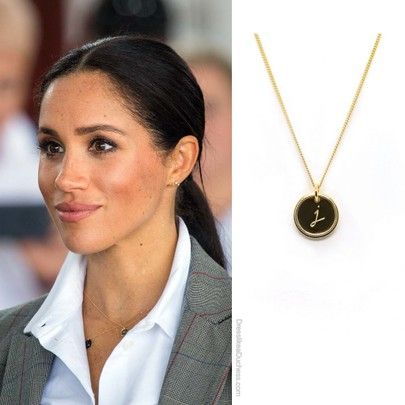 Meghan Markle Necklace, Meghan Markle Jewelry, Natalie Marie Jewellery, Natalie Marie, Duchess Meghan, Replica Jewelry, Royal Style, Royal Fashion, Prince Harry