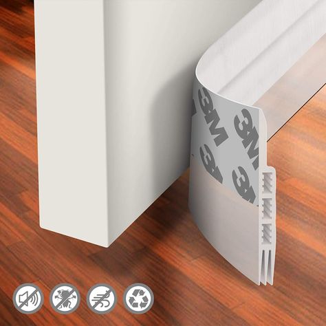 Draft Stopper Diy, Door Draft Blocker, Draft Blocker, Door Draft Stopper, Door Weather Stripping, Interior Exterior Doors, Door Draught Stopper, Door Sweep, Door Draft