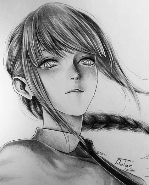 Makima Drawing Art Pencil, Makima Drawing Art, Makima Sketch, Makima Tattoo, Makima Drawing, Easy Drawing Step By Step, Beautiful Pencil Drawings, Naruto Sketch Drawing, Drawing Step By Step