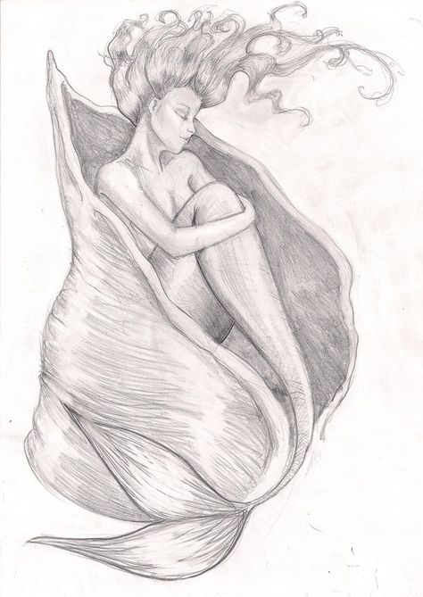 Drawing Of A Mermaid, Mer Folk, Tattoo Painting, Mermaid Sketch, Mermaid Canvas, Mermaid Images, Mermaid Vibes, Mermaid Drawings, Mermaid Tale