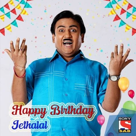 Dilip Joshi, Taarak Mehta Ka Ooltah Chashmah, Taarak Mehta, Bollywood Films, Happy Birthday Video, Indian Film, Inspirational Quotes About Love, Indian Movies, Birthday Gif