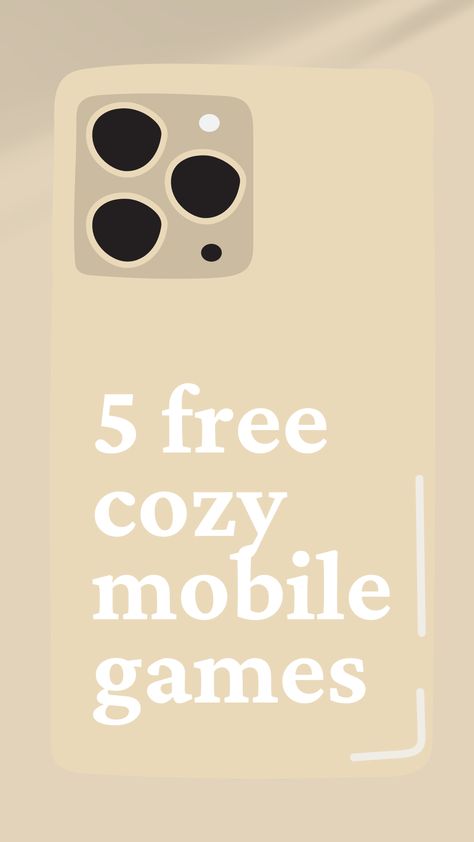 Free Cozy Mobile Games, Cozy Games For Android, Cozy Iphone Games, Cozy Games On Mobile, Cozy Mobile Games, Aesthetic Apps Games, Fairy Games, Andriod Phone, Free Mobile Games