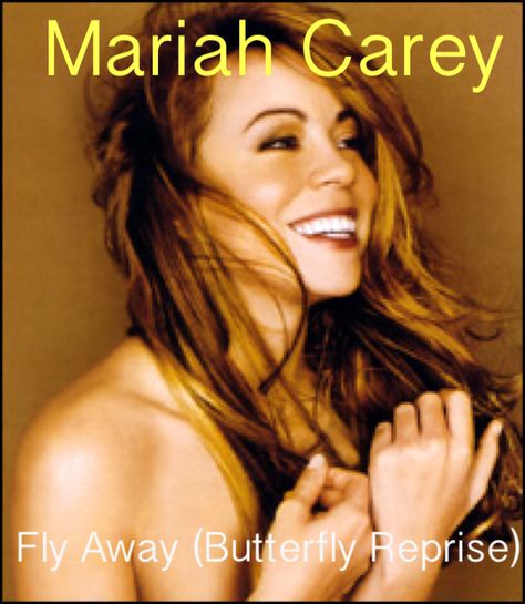 "Fly Away (Butterfly Reprise) from Mariah Carey's 1997 album BUTTERFLY Mariah Carey Hair, Mariah Carey Butterfly, Mariah Carey Pictures, Mariah Carey 90s, Butterfly Music, Michael Thompson, Christina Aguilera, Mariah Carey, Miley Cyrus