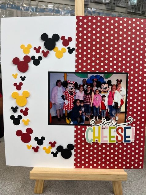 Cruise scrapbook pages