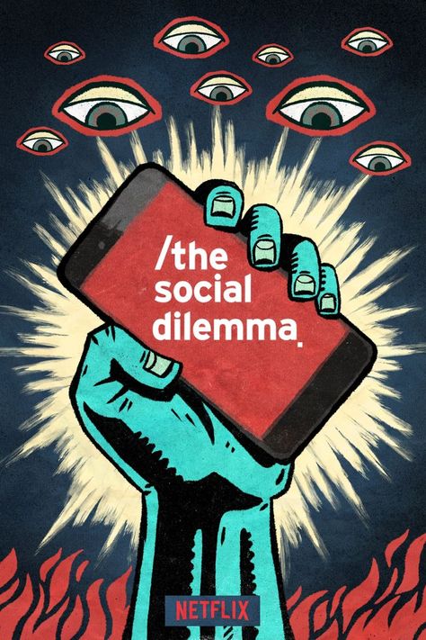 Following a post by Henkjan himself, I nestled myself on the couch with a blanket and a latte macchiato, prepared by my son. I've watched him all and with a lot of interest: #dilemma #socialdilemma Advocacy Poster, Social Media Negative, The Social Dilemma, Social Media Safety, Graphic Design Typography Poster, Social Media Humor, Speculative Design, Live In Japan, Social Media Art