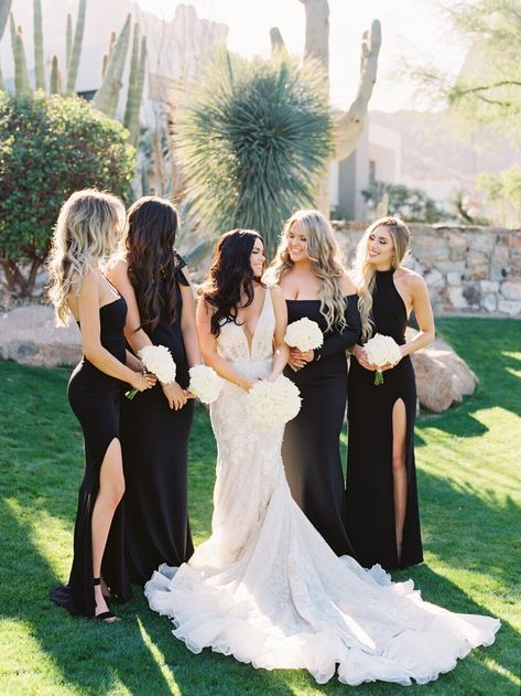 Black Tie Wedding Guest Dress Bridesmaid, Black Modern Bridesmaid Dresses, Black Bridesmaid Dress Summer Wedding, Black Feather Bridesmaid Dresses, Minimalist Bridesmaid Dress Black, Blaxk Bridesmaid Dresses, Modern Black Bridesmaid Dresses, Wedding Black Dress Bridesmaid, Bridesmaid In Black Dresses