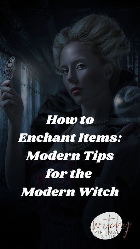 Object Enchantment Spell, Enchanting Items Witchcraft, How To Enchant An Object, How To Enchant Jewelry For Protection, How To Enchant Objects Witchcraft, Enchanted Objects, Witchcraft Diy, Witch Pendant, Witch Tips