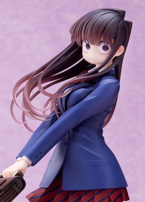 La compañía Wave presenta la figura a escala 1/7 que le dedica a Shouko Komi, la protagonista de la serie de anime "Komi-san wa, Comyushou desu.", y que nos ofrece dentro de su línea DreamTech. Komi Can't Communicate, Nendoroid Anime, Arte Peculiar, Komi Cant Communicate, Anime Room, Crayon Shin Chan, 5 Anime, Anime Figurines, Figure Poses