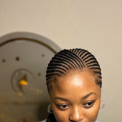 Weaving All Back Hairstyle, Free Hand Hairstyles Natural Hair, Straight All Back, Straight Back Hairstyle, All Back Hairstyles, Straight Back Braids Cornrows Hairstyles, Free Hand Hairstyles, Straight Back Hairstyles, All Back Hairstyle