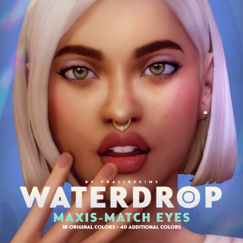 Maxis Match Eyes, Sims 4 Eyes Cc, Sims 4 Eyes, Aesthetic Sims, Digital Clothing, Sim4 Cc, Four One Direction, Ts4 Hair, Sims 4 Cc Eyes