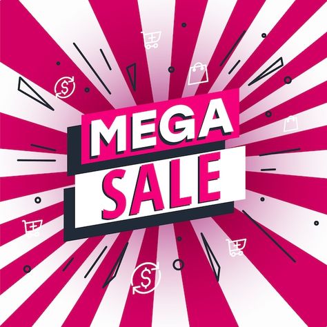 Mega Sale Poster, Super Sale Poster, Clearance Sale Poster, Scentsy Sale, Personal Vision Board, Discount Banner, Flyer And Poster Design, Poster Banner, Super Sale