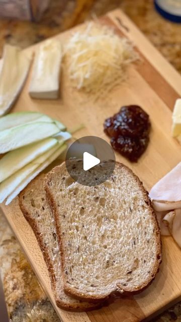 Amy Ammann Pawelek on Instagram: "Yummy Brie sandwich for lunch!!! I’ve always loved Brie and it pairs so well with the fig and apple. Enjoy!!! Recipe Your favorite sour dough or artisan bread Fig preserves Sliced Brie Sliced green apples Turkey or ham (optional) Fresh Parmesan Salt and pepper Butter #companycoming #sandwich #lunchtime #yum #delicious #yummy #foryou #recipes #food #brie #cheese #fig #sandwichrecipe #butter #foodrecipes" Apple Turkey, Sandwich For Lunch, Brie Sandwich, Fig Preserves, Turkey Meat, Sour Dough, Green Apples, Brie Cheese, Sandwiches For Lunch