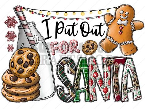 Cookies Png, I Put Out For Santa, Drawing Pics, Holiday Png, Pixel Image, Paper Fabric, Halloween Bags, Merry Christmas Png, Western Design