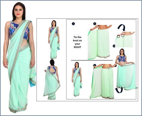 Etash MAGIC Saree- Wrap around Style that can be worn in just few steps follow the steps mentioned in the picture - Skirt Up - HOOK - Rotate - Pin. An absolute look alike of a normal saree that can be worn in less than 40 seconds How To Wear A Sari, Normal Saree, Earn Extra Money Online, Saree Wearing, How To Wrap, Extra Money Online, Look Alike, Extra Money, Wrap Around