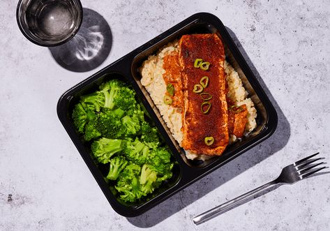 Factor_ | Healthy, Fully-Prepared Meals Delivered to Your Door Meal Service, Salmon And Broccoli, Single Serving Recipes, Healthy Meal Delivery Service, Healthy Food Delivery, Meal Delivery Service, Foods Delivered, Meal Kit, Home For The Holidays