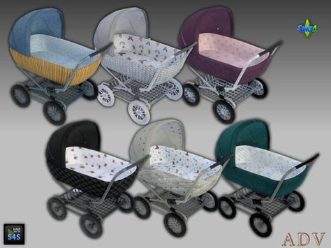 6 strollers usable as an infant crib Author: Arte Della Vita Learn more at: mabras-arte-della-vita.blogspot.com #sims #sims4cc #furniture #gaming #sims4 Infant Stroller Sims 4, The Sims 4 Cc Baby, Sims 4 Cc Baby, Luxury Baby Shower, Infant Crib, Sims Baby, Sims 4 Cc Download, Tropical Girl, The Sims 4 Packs