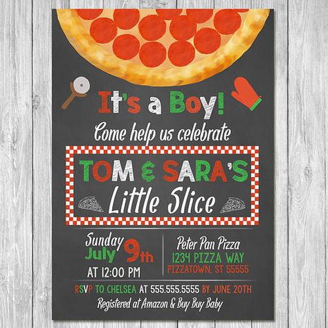 Pizza Chalkboard, Pizza Printable, Kids Pizza Party, Pizza Birthday Party, Printable Pizza, Pizza Party Birthday, Baby Shower Chalkboard, Birthday Pizza, Pizza Party Invitations