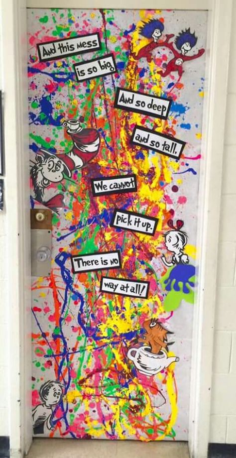 Art Class Door Decorations, Art Door Decorations Classroom, Art Room Door, Art Classroom Door, March Projects, Summer Art Activities, 2025 Art, Hallway Artwork, Art Classroom Organization