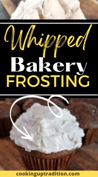 Fluffy Cake Icing, Light Whipped Frosting For Cake, Bakery Style Cake Frosting, Light Frosting For Cakes, Frosting For White Cupcakes, Fluffy White Frosting Recipe, Bakery Style Whipped Frosting, Light Vanilla Frosting, Better Cream Frosting Recipe