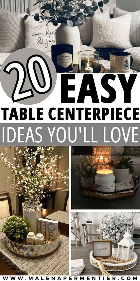 Dining Table Decor Centerpiece, Table Centerpiece Ideas, Easy Table, Table Centerpieces For Home, Bright Furniture, Summer Centerpieces, Dining Room Centerpiece, Dining Room Table Centerpieces, Coffee Table Centerpieces