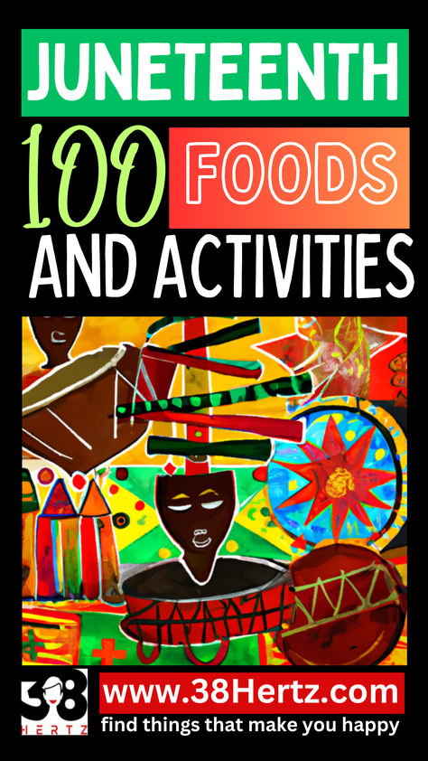 100 fun-filled Juneteenth Celebration Ideas with a brief history and many fun and meaningful activities. June Teenth Celebration Ideas, How To Celebrate Juneteenth, Juneteenth Celebration Ideas Food, Juneteenth Celebration Ideas For Kids, Juneteenth Activities For Kids, Juneteenth Party Ideas, Juneteenth Crafts For Kids, Juneteenth Decoration Ideas, Juneteenth Food