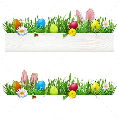 Easter Borders, Easter Border, Boarders Designs For Projects, Grass Vector, Yellow Daffodils, Ayat Alkitab, Flower Border, Pink Tulips, Free Clip Art