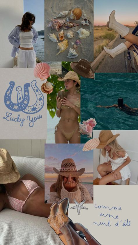 coastal cowgirl aesthetic, summer trend, trendy, summer, aesthetic, coastal, cowgirl, summer 2024, cowboy, beach, ocean, shells, hat, cowboy hat, boots, cowboy boots Ocean Cowgirl Aesthetic, Cowgirl Coastal Aesthetic, Coastal Cowgirl Aesthetic Pictures, Costal Cowgirl Aesthetic, Beach Cowgirl, Cowgirl Beach, Charleston Trip, Coastal Cowgirl Aesthetic, Coastal Cowboy