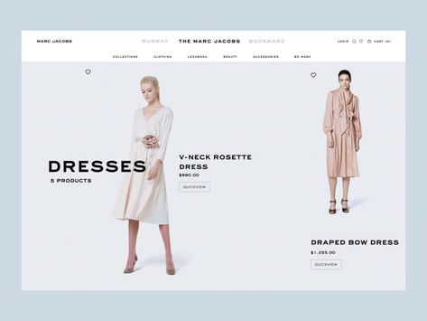 Marc Jacobs shopping experience by George Kvasnikov #fashion #store #ui #webdesign Moodboard Fashion, Best Ui Design, Ui Animation, Website Ideas, Ui Design Inspiration, Travel App, Experience Design, Fashion Website, Sports Design