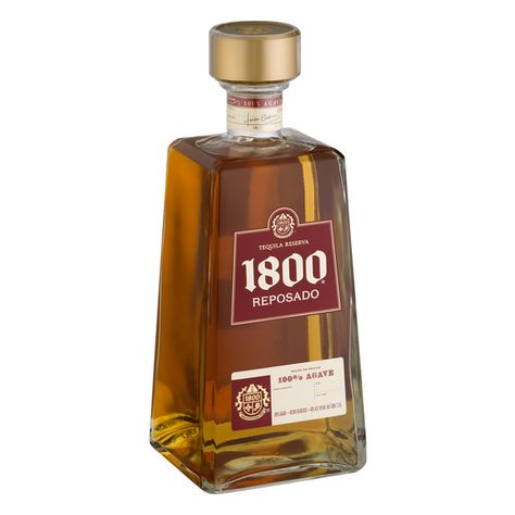 1800 Tequila Reserva Reposado Best-selling 100% agave, super- premium tequila, 1800 follows the original formula created in the year 1800. The 1800 brand boasts Blanco, Coconut, Reposado, Añejo, Milenio and Cristalino varieties. This range allows tequila novices and connoisseurs to experience the double-distilled cleanness of blanco and nuanced aged tequilas. • Made from blue agave handpicked in Jalisco, Mexico’s highlands. • 1800's bottles, reminiscent of ancient Mayan stone pyramids, are iconic. (ABV 40% - 80 proof) | 1800 Tequila Reserva Reposado At Hy-Vee Tequila 1800, Blue Agave, Ancient Mayan, Online Grocery Shopping, Grocery Shopping, Tequila, Coconut, The Originals