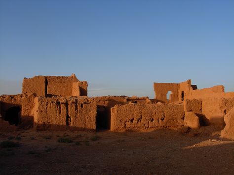 abandoned village dessert Morocco Dessert Village, Desert Village Fantasy Art, Desert Town, Nubian Village, Nubian Village Egypt, Abandoned Desert Town, Abandoned Village, Morocco, Monument Valley