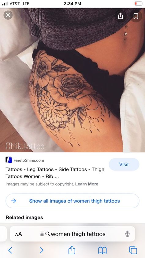 Attractive Tattoos For Women, Attractive Tattoos, Cute Hand Tattoos, Best Tattoos For Women, Hip Tattoo, Women Magazines, Tattoo Sleeve Designs, Mom Tattoos, Thigh High Stockings