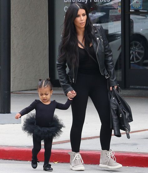 Kim Kardashian in Kanye West x Adidas Originals Yeezy 750 Boost Sneakers Yeezy 750 Outfit, Yeezy 750, Kim Kardashian Kanye West, Mother Daughter Fashion, Kim Kardashian And Kanye, Adidas Shoes Women, Adidas Outfit, Beauty Clothes, Adidas Yeezy Boost 350