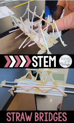 STEM Challenge: Using only two materials kids build one of four kinds of bridges! These turn out so well! Check this blog post for more! Marshmallow Toothpick Stem Challenge, Bridge Stem Challenge, Stem Bridges, Bridge Challenge, Stem Challenges Elementary, Scout Projects, Easy Stem, Stem Engineering, Stem Classes